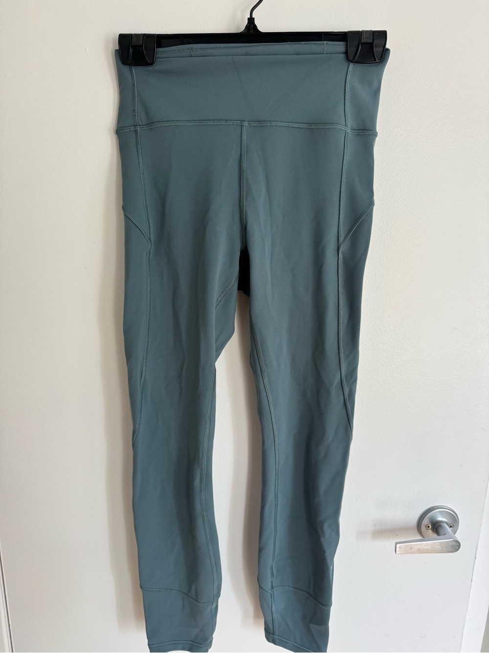 lululemon athletica High-Rise Leggings in Muted Teal - Picture 2 of 3
